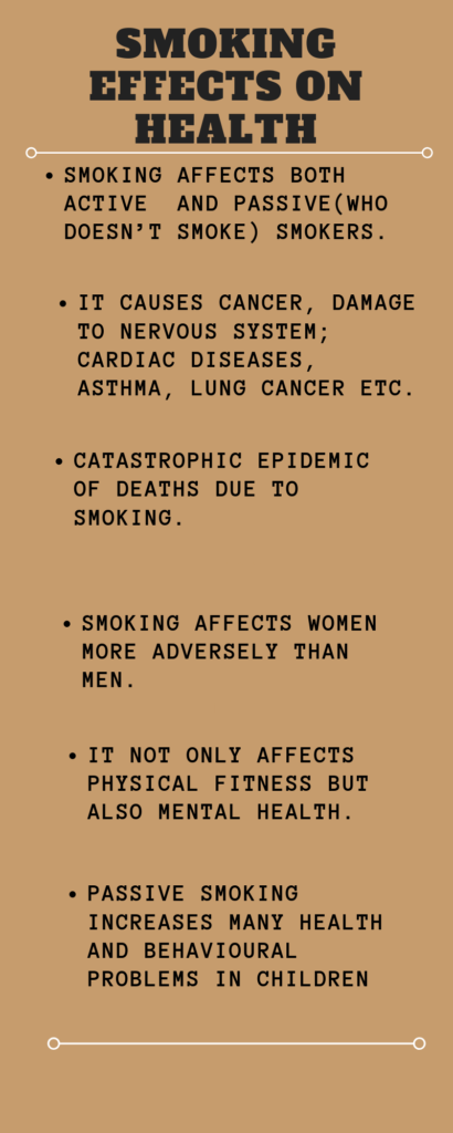 effect essay about smoking