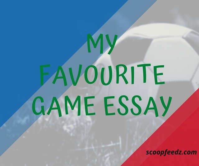 My Favourite Game Essay