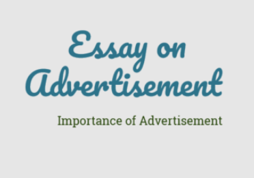 Essay on Advertisement
