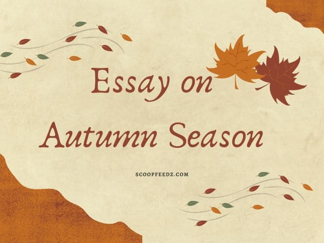 essay on autumn